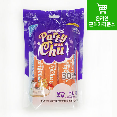 파티츄 혼합 12g x 30p 새끼고양이츄르 아기고양이츄르